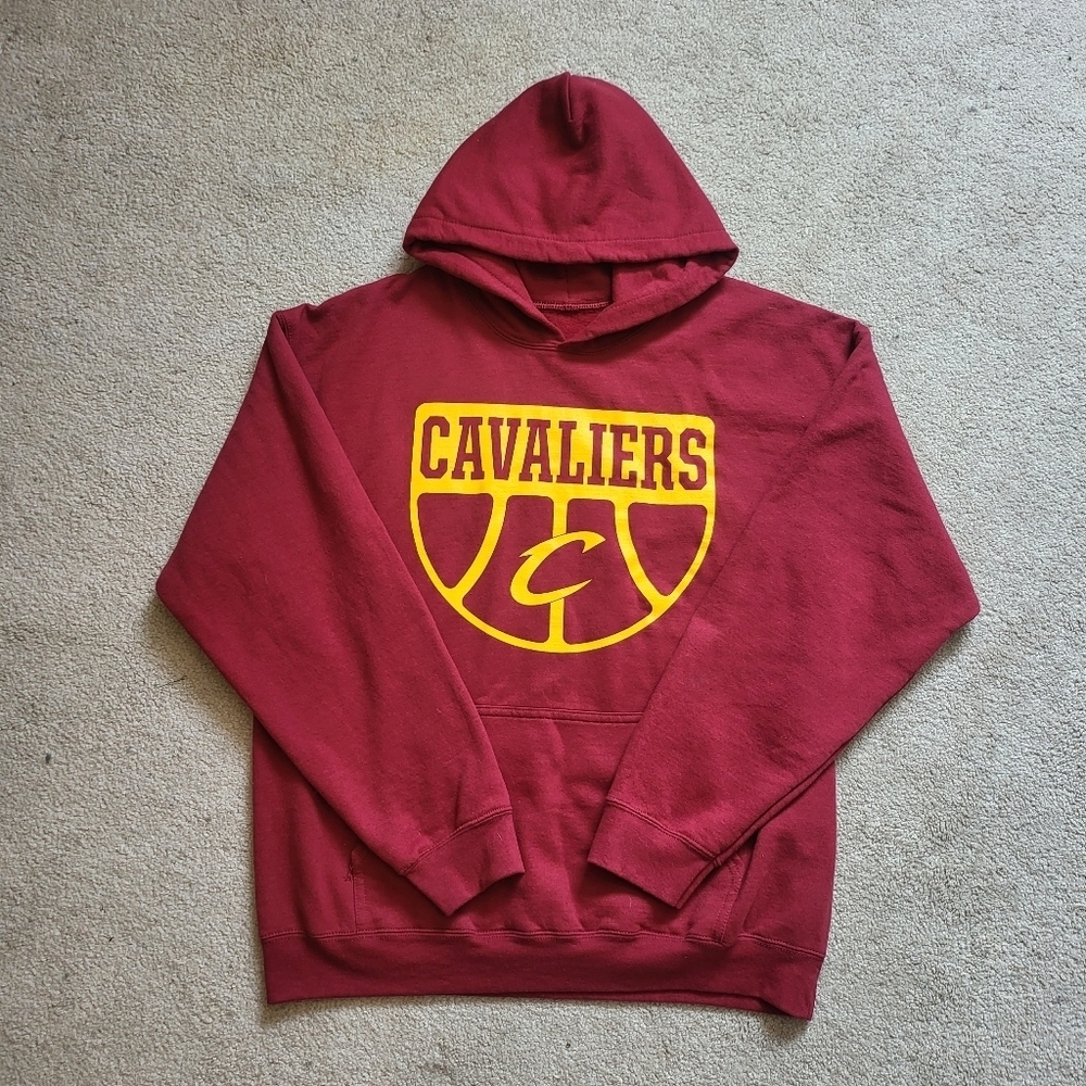Cleveland Cavaliers Mens Red Hoodie